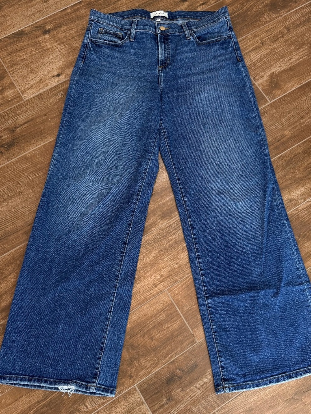 Joe's Jeans:  The Lou Lou low-rise, wide leg size 32